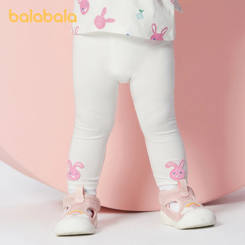 Balabala-meninas calças compridas, leggings do bebê, adequado para usar como bottoms, elegante