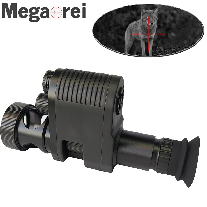 Megaorei 3A Night Vision 720p HD Hunting Camera VCR Camcorder Portable Rear Scope Add on Attachment with Built-in 850nm IR Torch