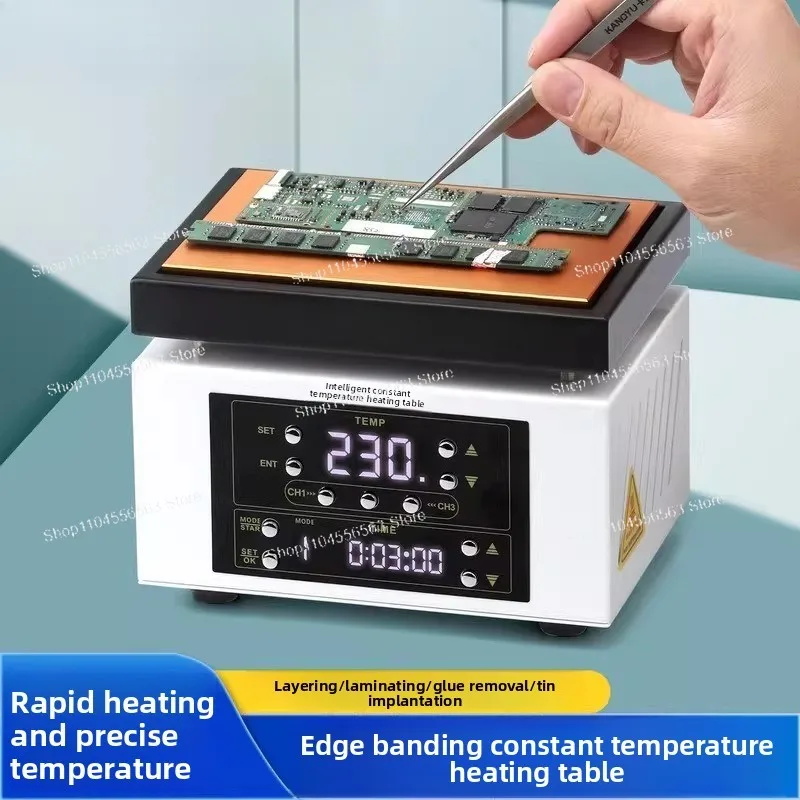 Digital Reflow Soldering Station with Thermostat & Stratified Preheating Platform for PCB Phone Screen LED Repair