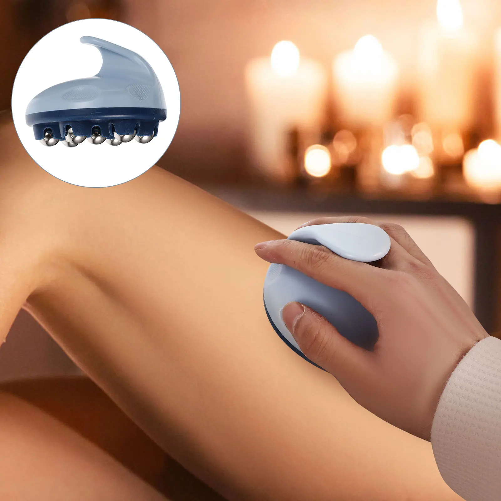 

Массажный ролик, шарик из АБС-пластика, компактный, легкий, акупунктурный, для ног, рук, шеи, спины, плеч, многоразовый массажер для ухода за телом, товары для дома