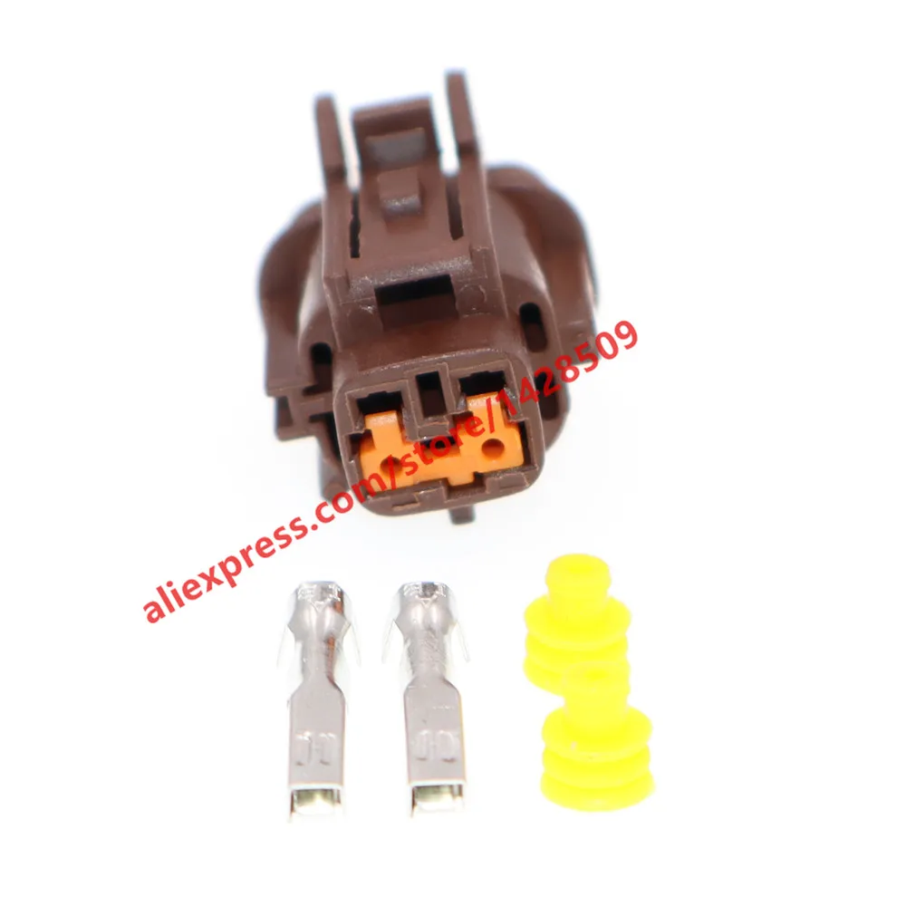 1 Set 2 Pin Waterproof Car Electric Connector 6185-0866 6188-0553 TS Sealed Series Auto Plug Lamp Light Socket