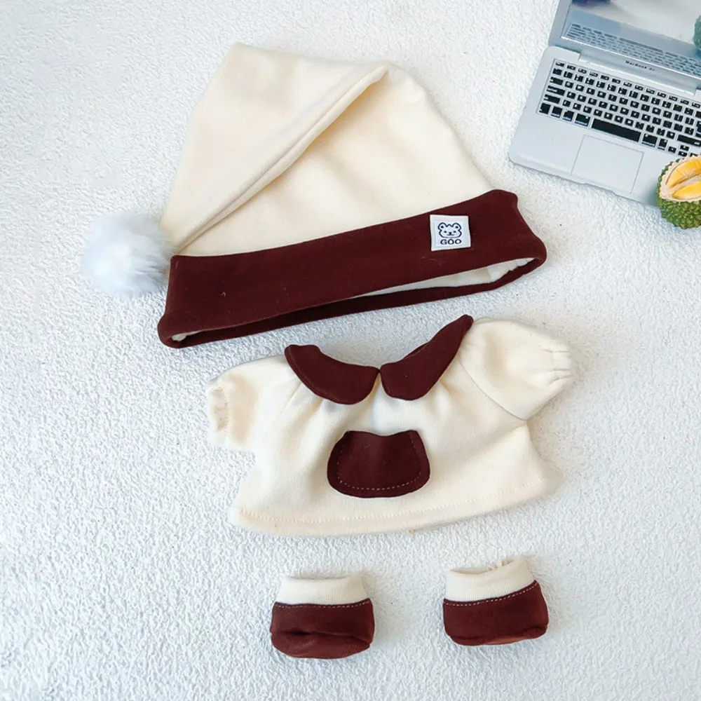 

4 шт., милая сменная одежда, домашняя одежда для куклы, нарядное платье, сделай сам, красивая хлопковая кукольная одежда 20 см, повседневные аксессуары для кукол, детские игрушки