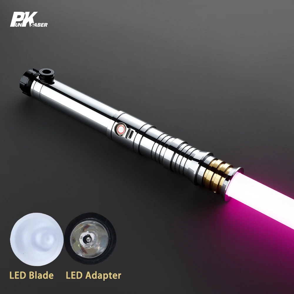 Miecz świetlny PunkSaber Neopixel Jedi Miecz laserowy Ciężki pojedynczy wrażliwy Gładka nieskończona zmiana Uderzanie dźwiękiem Światło Sabre Zabawki