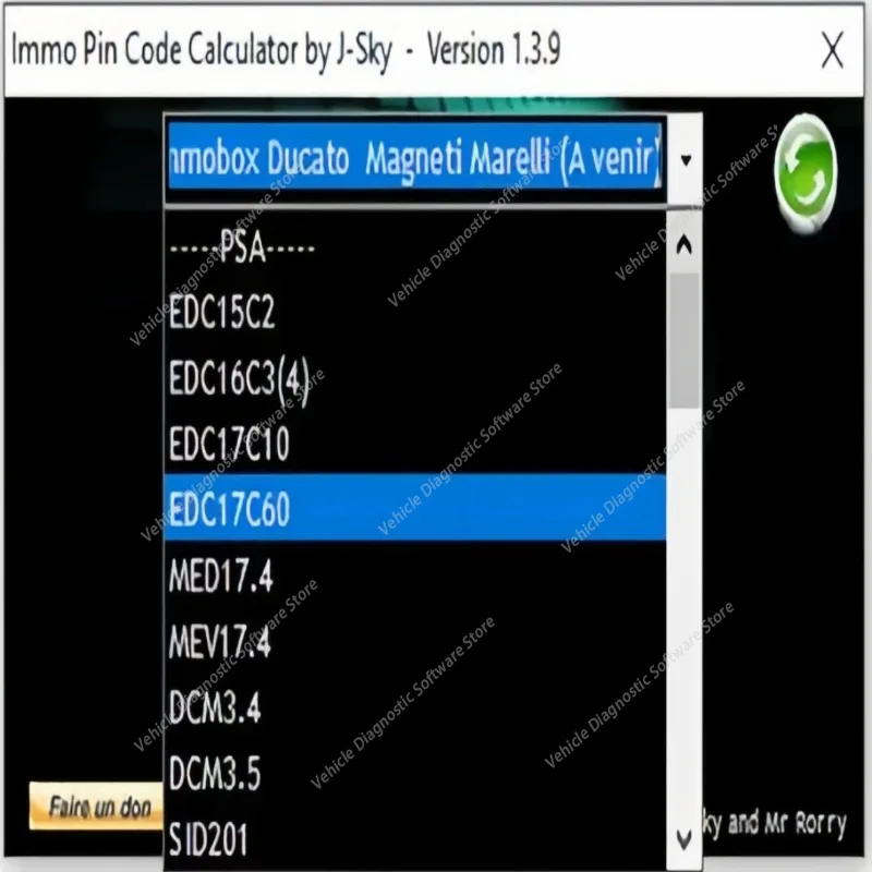 2026 Best-selling IMMO Pin Code Calculator reader  IMMO V1.3.9 look obd2 scanner Repair equipment Diagnostic software immo off