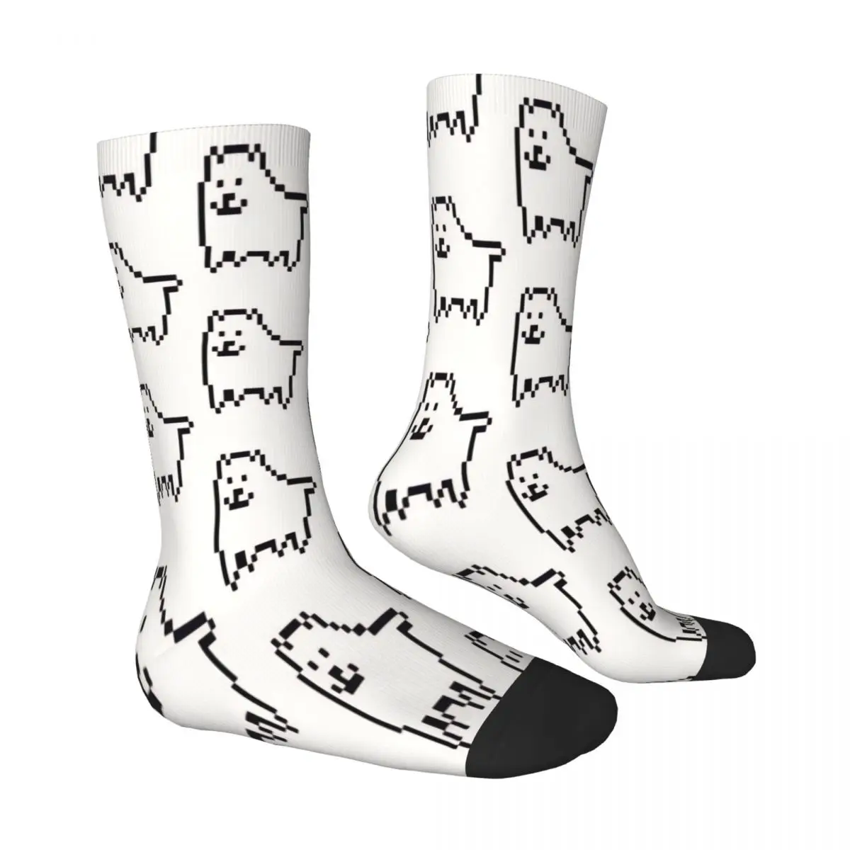 Annoying Dog Undertale Napstablook Socks Male Mens Women Autumn Stockings Printed