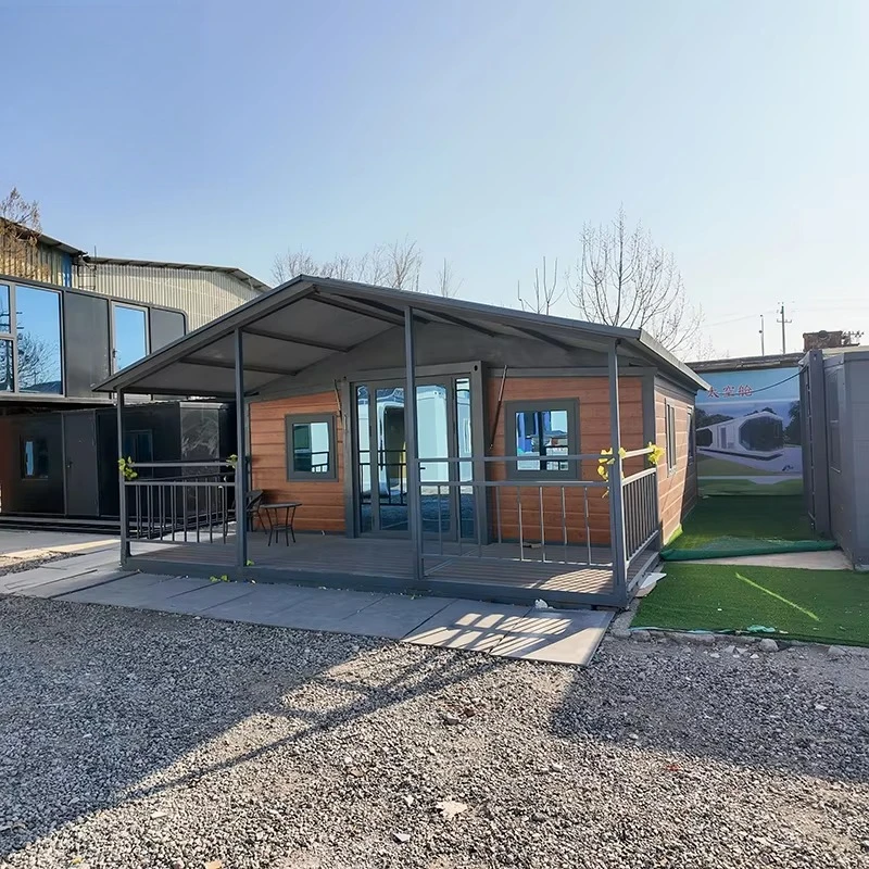 Portable Foldable Modular Container House Quick Installation Lightweight Steel Structure Customized Interior Outdoor Living