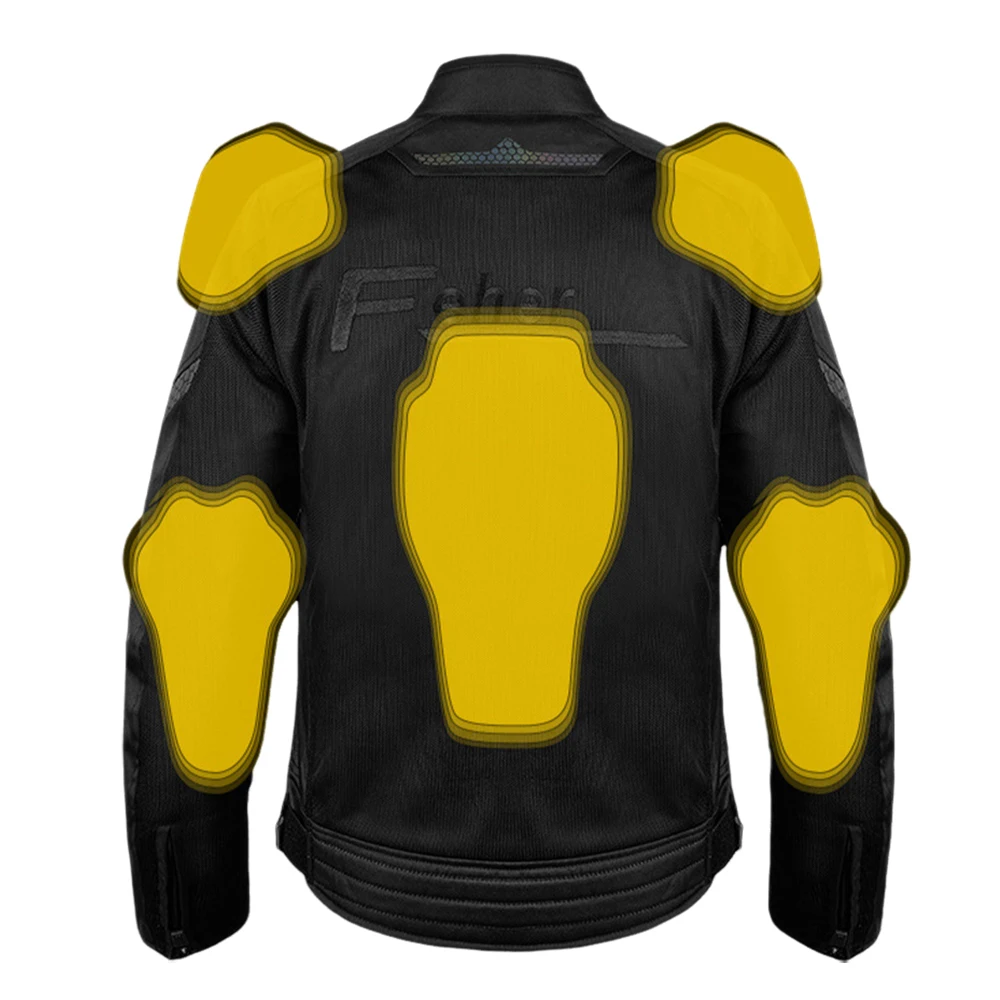 Giacca da moto estiva da equitazione traspirante uomo donna motociclista da corsa all\'aperto comoda maglia morbida equipaggiamento protettivo