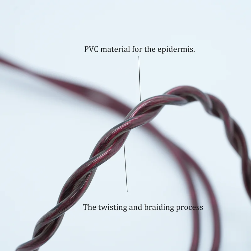 IvipQ-311IEM Schirmungsschicht aus rotem Kupfer / Einkristallkupfer, unterstützt 2-Pin/MMCX/Dual 3,5 mm IE900-Schnittstellen, KZ-QDC – Detail 7