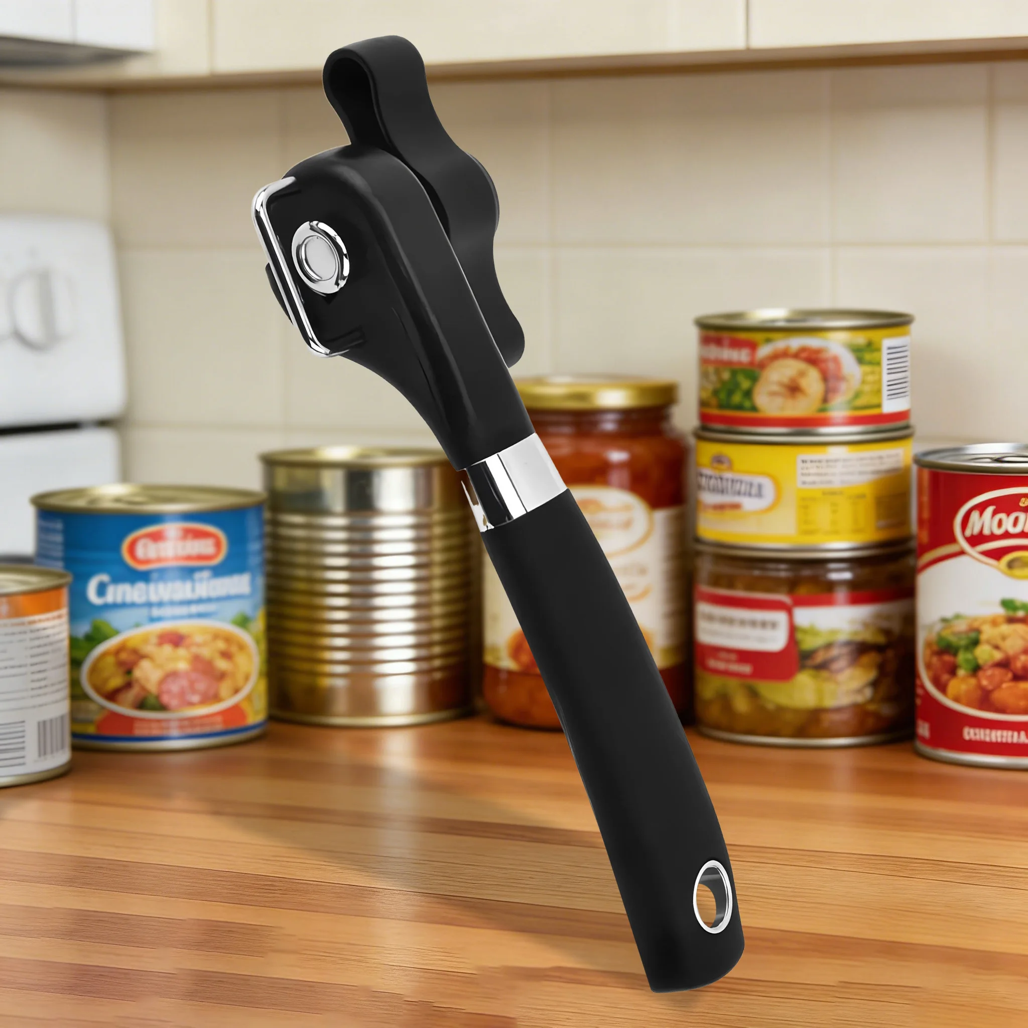 Kitchen Gadgets Built In - Pembuka Kaleng Manual Multifungsi dengan Pembuka