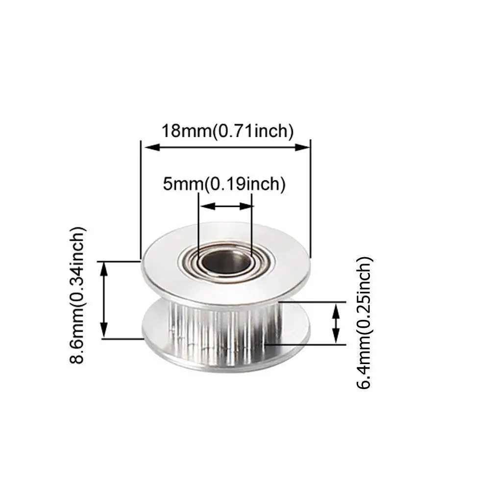 Ender 3 Belt Tensioner X-axis Upgrade Kit 2020 Profile for Ender 3 Pro,Ender 3 V2,CR 10,CR 10S,Tronxy X3 3D Printers