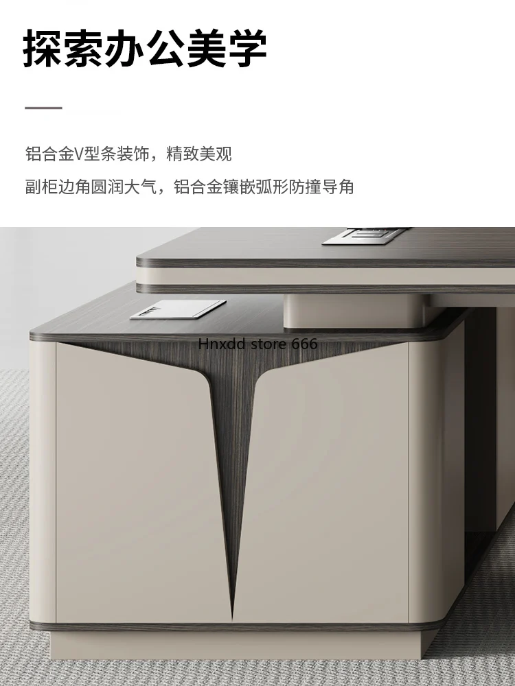 Escritorio de jefe de lujo ligero