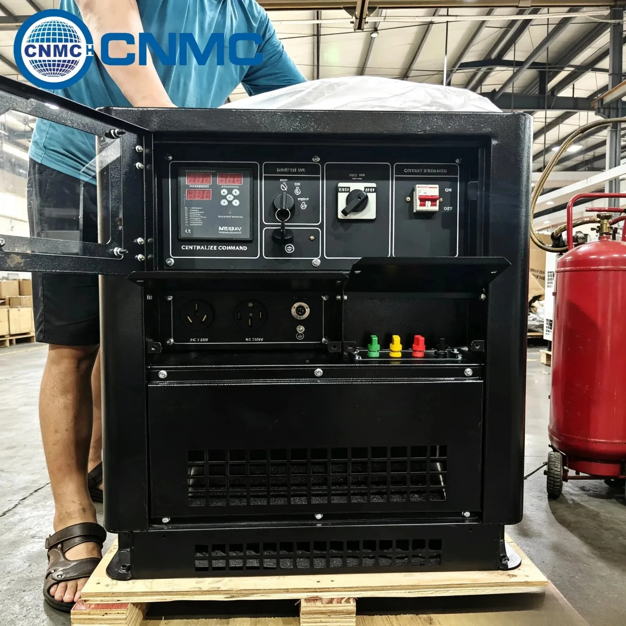 CNMC 10KW 12KW Silent Diesel Generators 110V 220V 380V 50HZ 60HZ Generator Diesel Generators for Home Electricity CE Certified