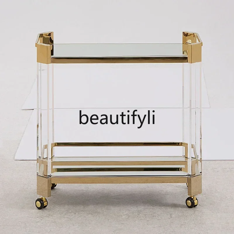 

Acrylic dining car electroplating stainless steel plexiglass furniture designer custom furniture