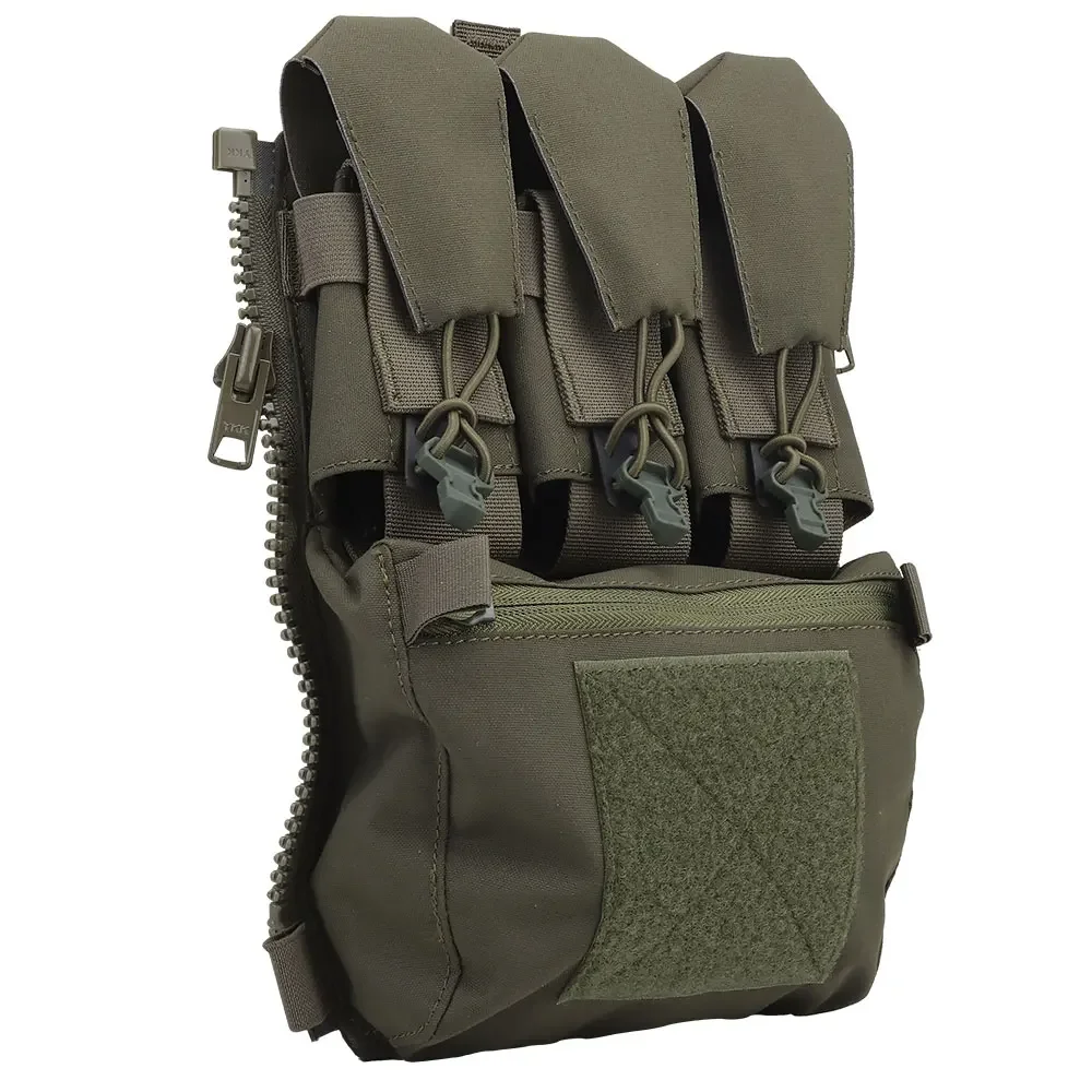 V5 FCPC Rückenplatte mit Reißverschluss, taktische Weste, Rückenplatte, Dreifach-Tasche, Plattenträger, Airsoft-Weste, Erweiterungstasche, Zubehör – Detail 21