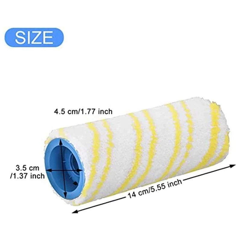 Aksesori pengganti sikat Roller yang dapat dicuci untuk Karcher FC5 FC7 FC3 FC3D pembersih lantai elektrik