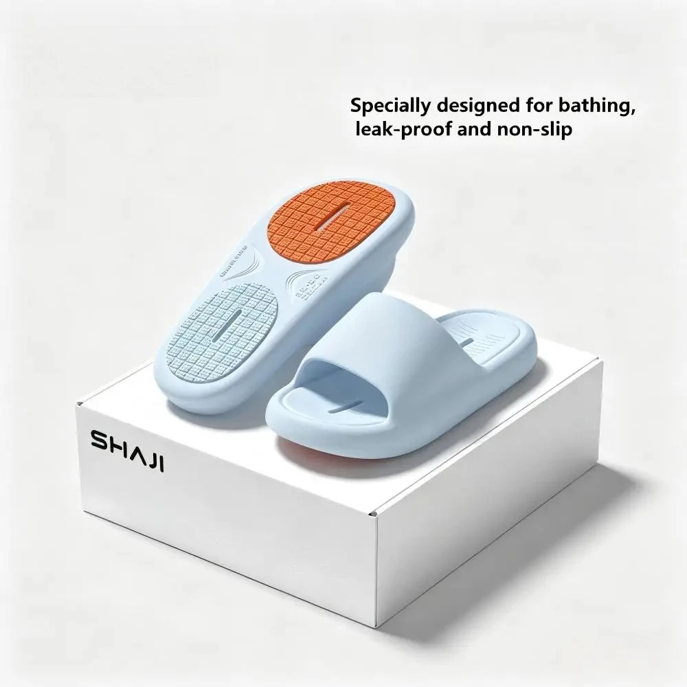 ZUOFU Unisex Ergonomic Arch Support EVA Slippers Spring Summer Non-Slip Quick Dry Soft Lightweight Bathroom Indoor Shower Slides