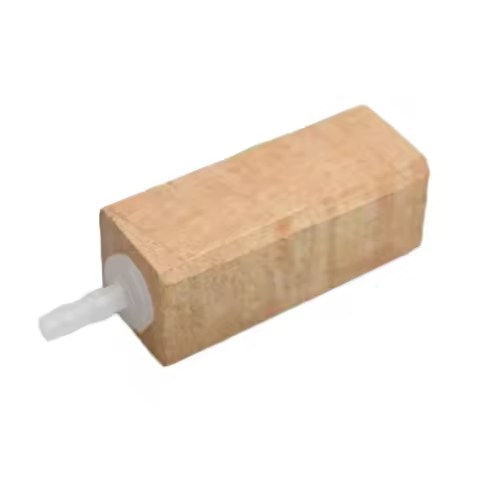 Oxygen Increasing Fish for Tank Wooden Air Stone Mineral Bubble Release Aquarium Air Stone for Hydroponics and Aquaponic