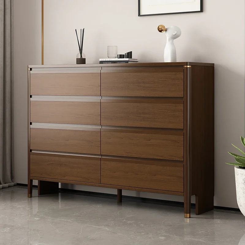 Modern wooden living room side cabinet sideboard entrance channel console table furniture large home storage bedroom drawer cabi