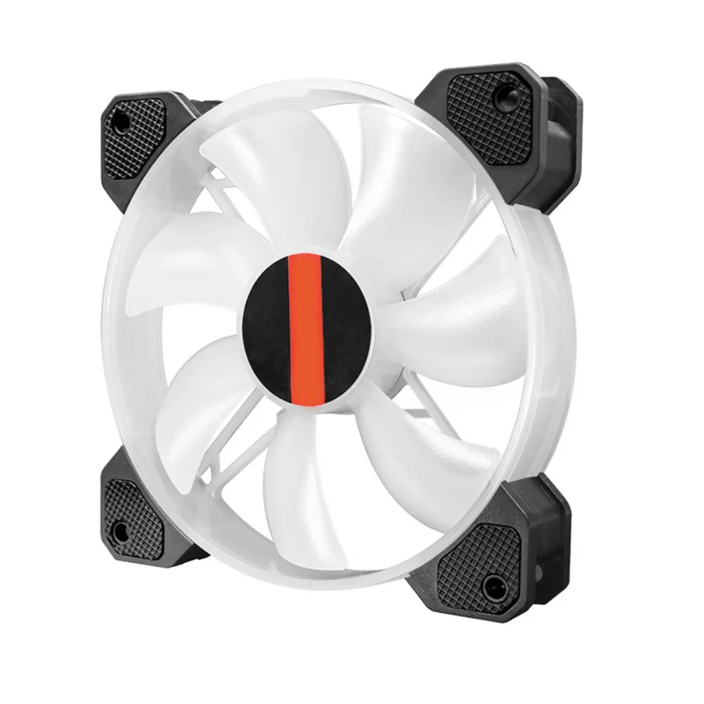 

3Pcs Rgb Pc Cooling Fans Quiet Silent Computer Case Fans 120Mm Adjustable Speed Rgb Lighting Effects Computer Cooler