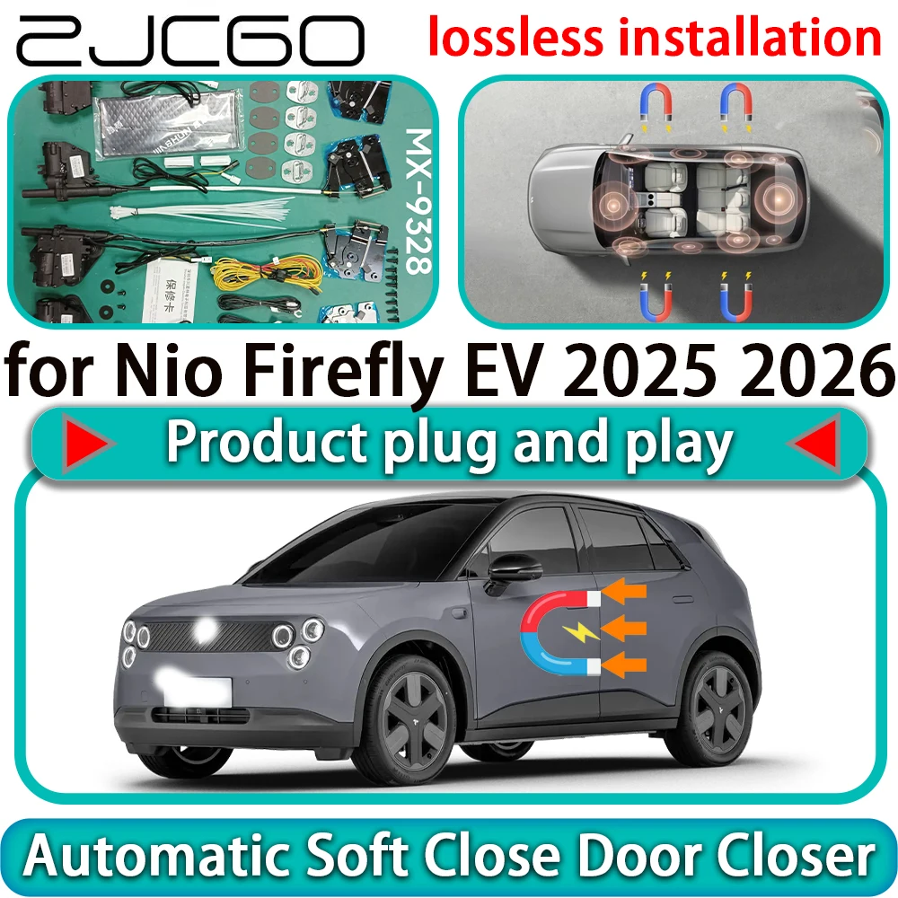 

for Nio Firefly EV 2025 2026 OEM Auto Pull Car Soft Close Door Kit Power Latch Electric Door Catch Soft Closing Assist Silent