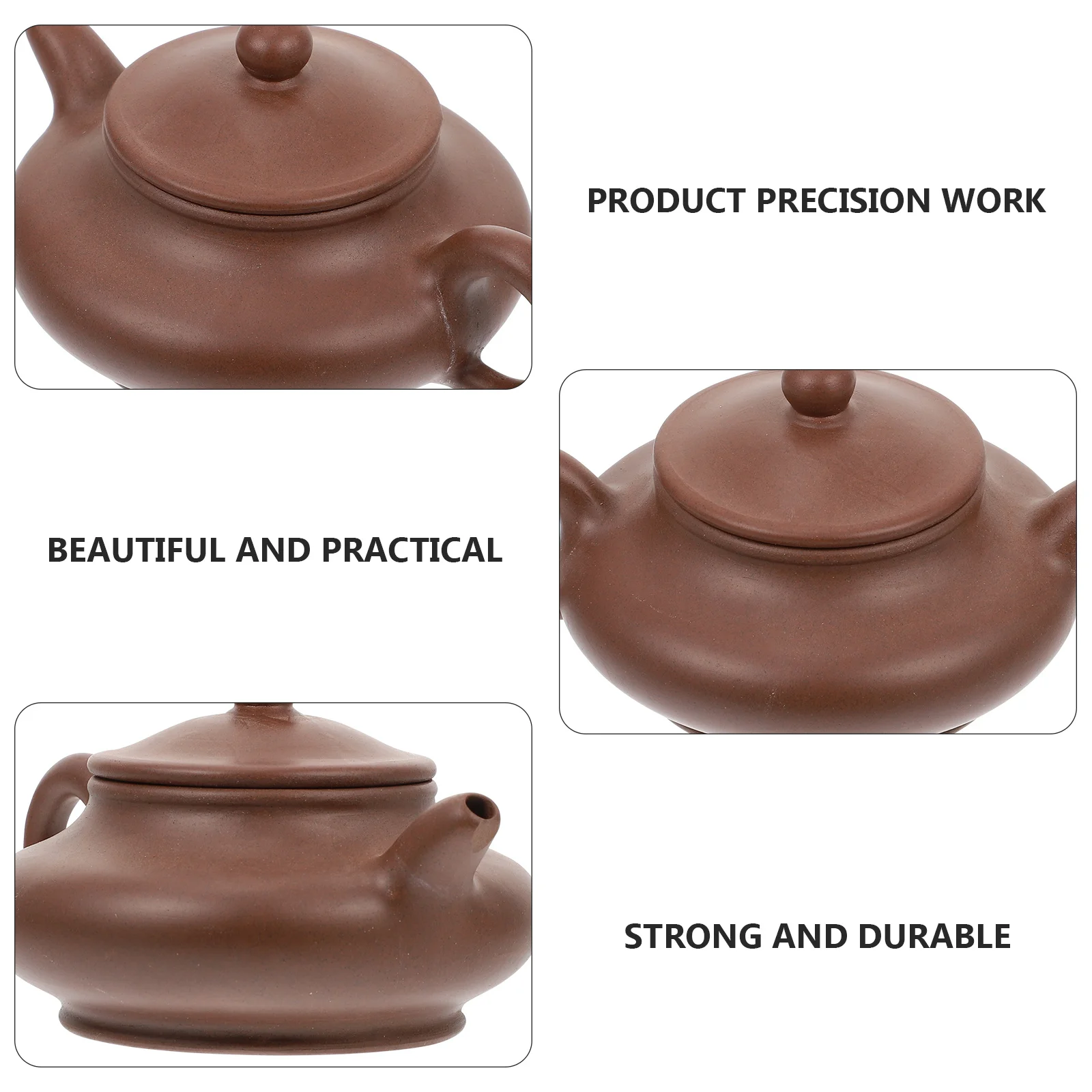 

1Pcs Purple Sands Tea Kettle Elegant Household Kettle Fast Water Heating Teapot for Home Office Leisure