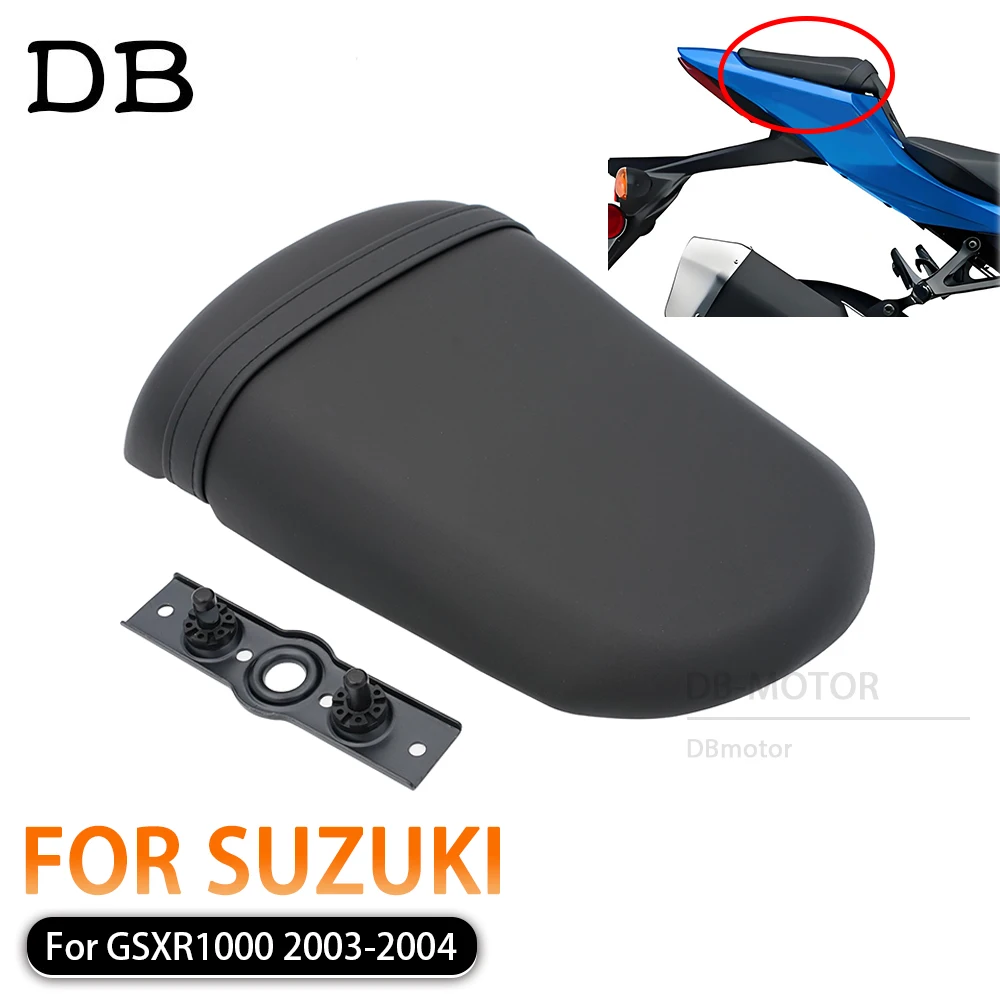 

Motorcycle Accessories Rear Pillion Passenger Cushions Seat Pad Cover Fit For Suzuki GSXR1000 GSXR GSX-R 1000 K3 2003 - 2004