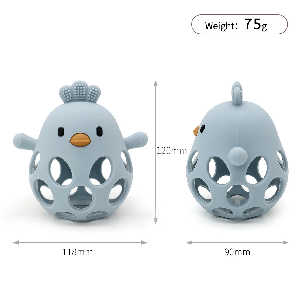 Silicone Baby Teether - Chick Design 5
