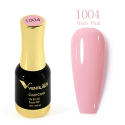 VENALISA # 1004 Nude Pink French Nail Art Design Super Texture Semi Permanent Pastel Varnish Soak Off UVLED Pigmented Gel Lacquer