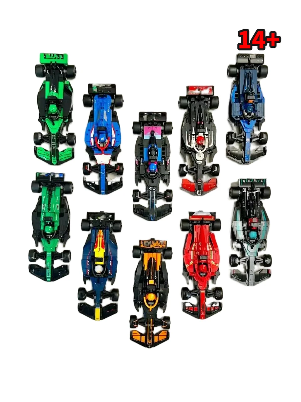 

Disney 66802 Racing Car Building Blocks 10 Piece Set Model Kit Perfect Birthday Christmas Party Gift For Guests