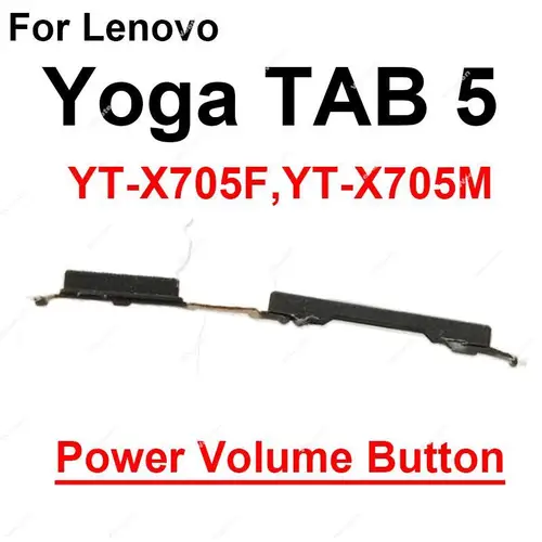 Imagen 2 del producto Para Lenovo Yoga Tab 5 YT-X705F X705M encendido apagado botón de volumen teclas laterales piezas de cable flexible