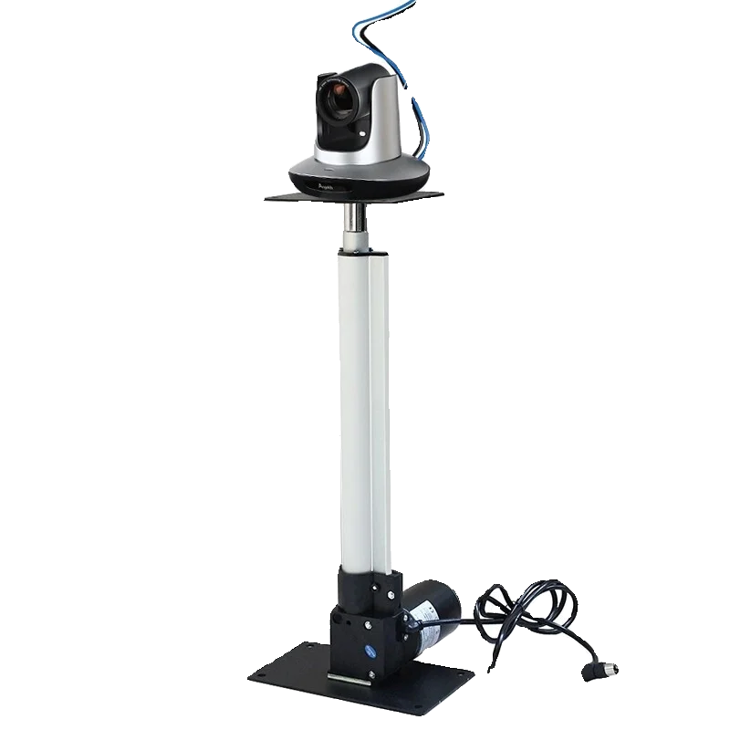 Conference Office Projector Camera Remote Control Electric Lifting Bracket Bamboo Electric Lifting Monitoring