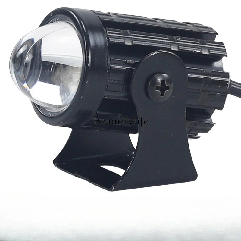 

*parts and accessoriesMotorcycle headlights LED headlights 8-80v yellow and white double light electric vehicle spotlights