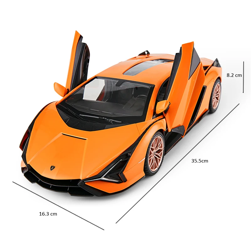 Lamborghini Sian FKP RC Car 1:14 Scale Remote Control Car Model Radio Controlled Auto Machine Toy Gift for Kids Adults Rastar