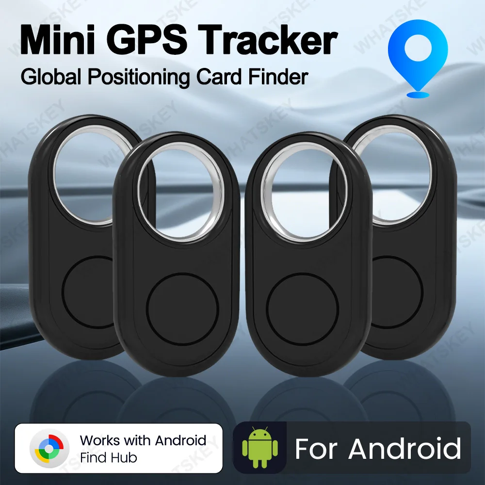 1-4PCS Location Tracker for Samsung Android Tracker Work with Google's Find Hub App Locator Finder Bag Key Anti-lost Smart Tag