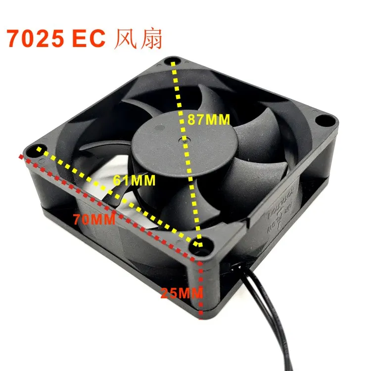 NEW ORIGINAL EC100-230V AC 230V 7025 70*70*25 mm COOLING FAN