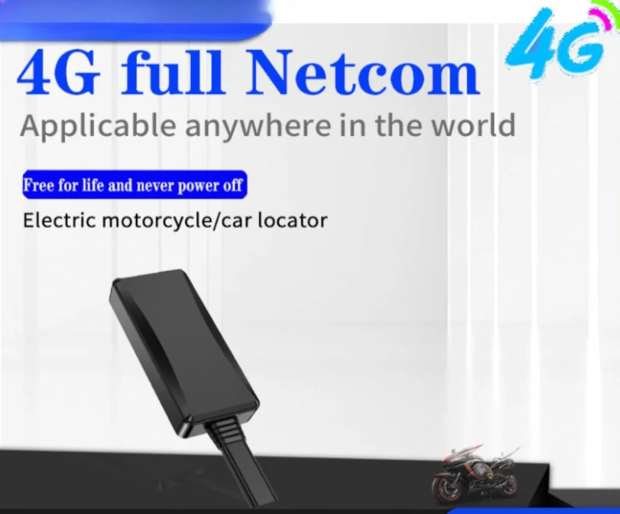 Localizador 4G GPS para coche Europa y América Vibración + Fallo de energía + Alarma SOS Móvil + Alarma de valla Alarma de exceso de velocidad
