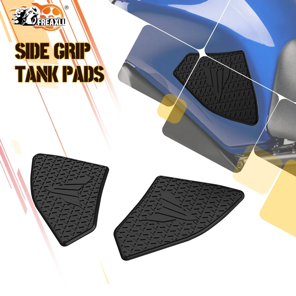 

Motorcycle For YAMAHA MT-09 MT09 SP mt 09 2021 2022 2023 Rubber Side Fuel Stickers Anti Slip Fuel Tank Pad Accesorios