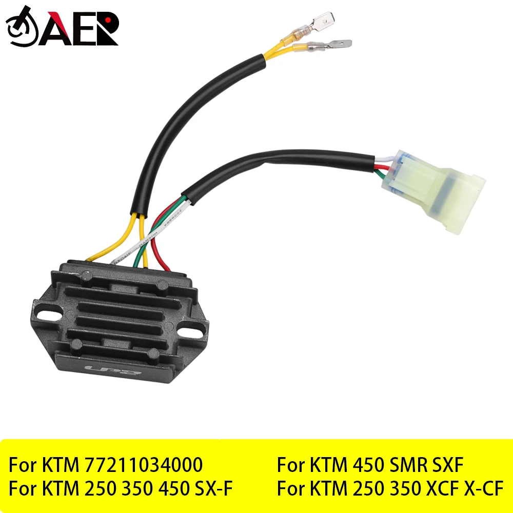 12V Voltage Rectifier Regulator for 450 SXF SMR 250 350 450 SX-F 77211034000 Regulator for 250 350 XCF X-CF