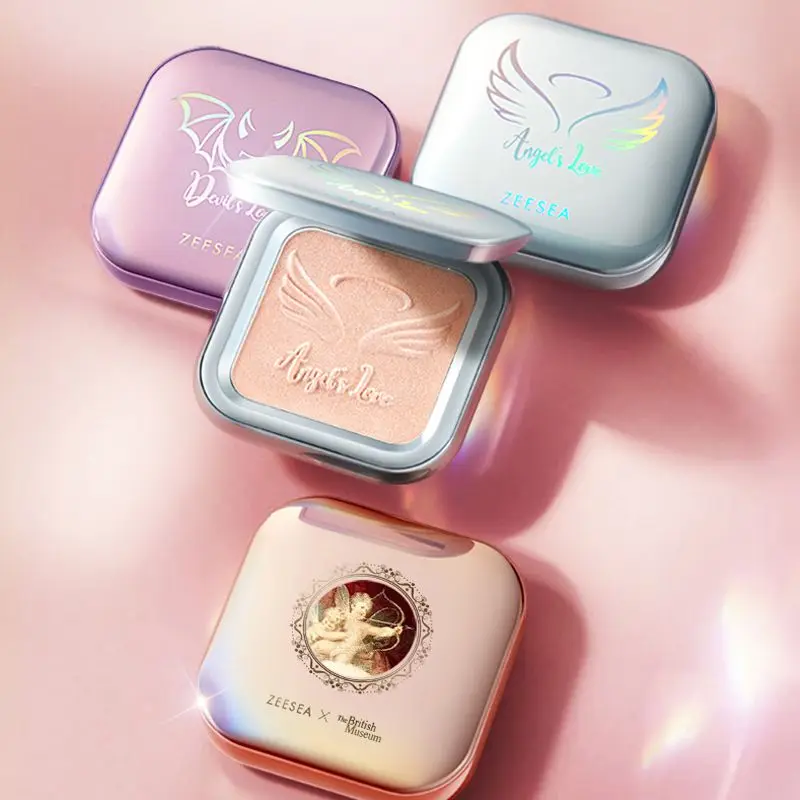 ZEESEA Angel Highlight Makeup Face Pearlized Highlighting Dimensional Contour Multi-Purpose Body Shimmer Makeup Palette