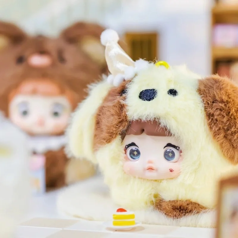 ของแท้ Nommi V4 Mi Baby Series กล่องตาบอดไวนิลน่ารักตุ๊กตาเล่นกระเป๋าจี้ Kawaii ตกแต่งหญิงของขวัญวันเกิดของเล่น