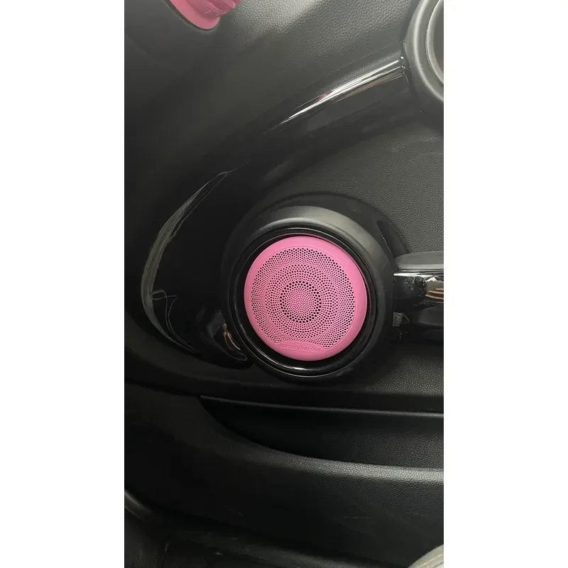 for BMW Mini Sound Mask Hunk Pink Audio Speaker Decoration