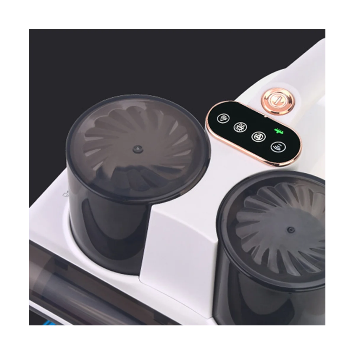 مكنسة كهربائية للسرير، مكنسة كهربائية، نسخة مطورة، فرشاة دوارة مزدوجة لكوب الغبار، تقنية التسخين العالي (قابس الاتحاد الأوروبي)