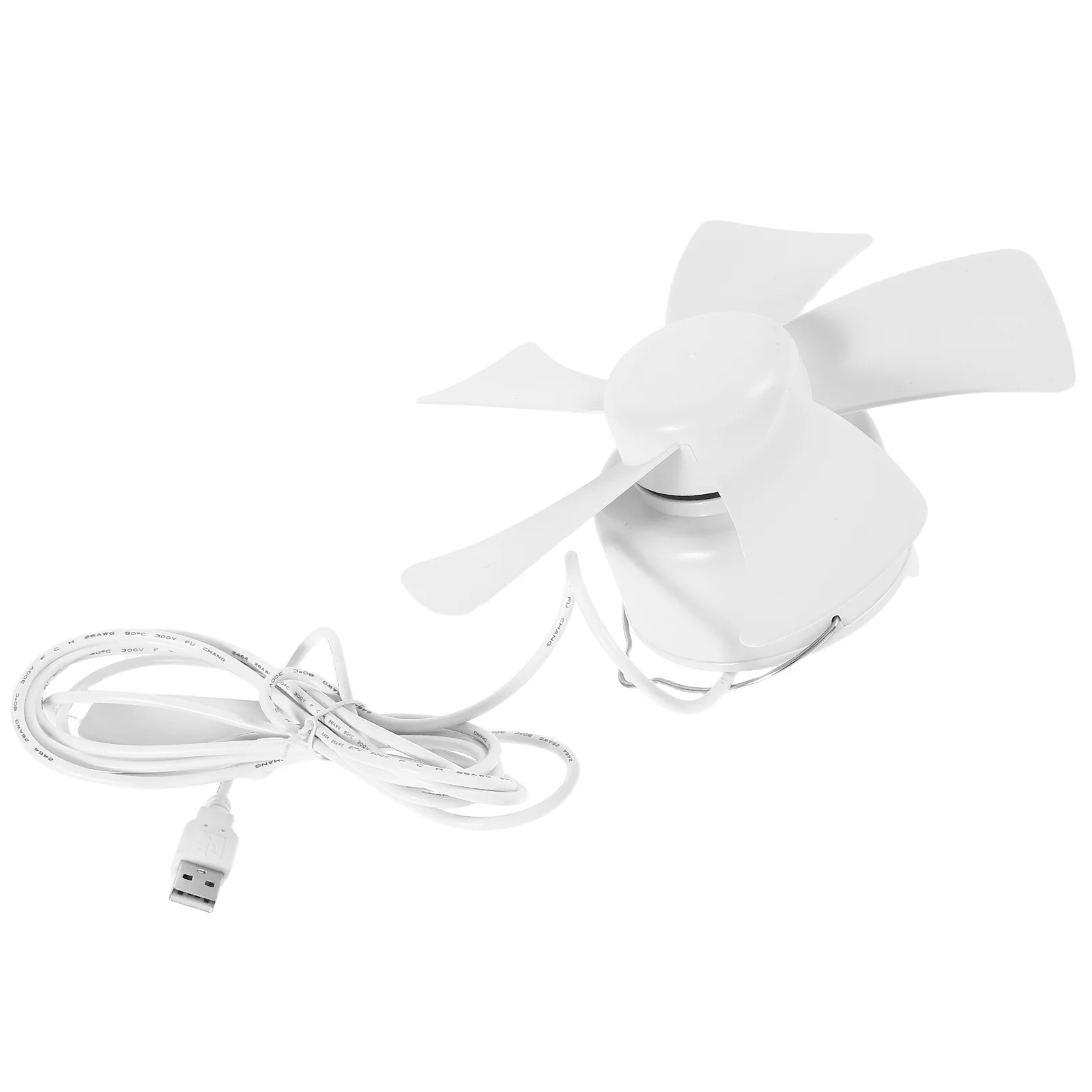 

Small Bed Fan USB Mini Desk Strong Wind Portable Rechargeable Travel Bedroom Hanging Dorm Ceiling Silent Cooling Personal