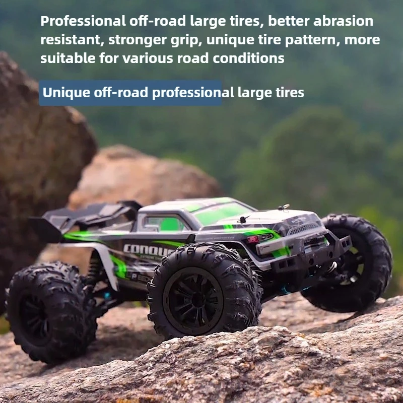 Cool Stuff Toy Car Funny Gift-Kawaii 1:16 Full Scale High-speed 4WD Rc Truck,Brush Off-road Rc Cars,Monster Truck,Toys for Kids