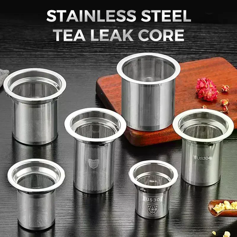 1 Pc Reusable Stainless Steel Fine Mesh Tea Strainer Loose Leaf Coffee Herb Filter for Mug Teapot Teaware & Kitchen Gadget
