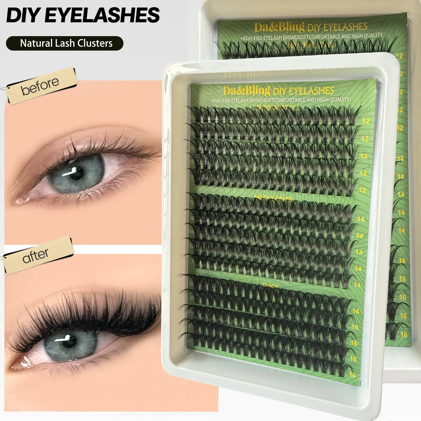 Eyelashes 300 Pcs C…