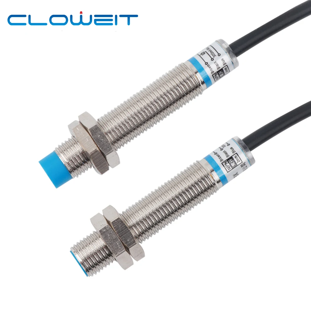 Cloweit M10 Inductive Proximity Switch LJ10A3-2-Z/BX/AX/BY/AY/EX/DX/EX/DX M10 Metal Induction 2m Cable Length