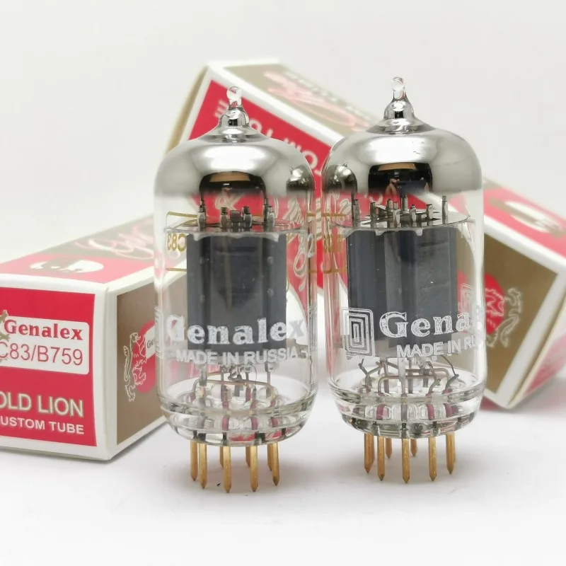 Brand new russian golden lion ecc83 direct replacement 12ax7digital tube, precision paired digital tube