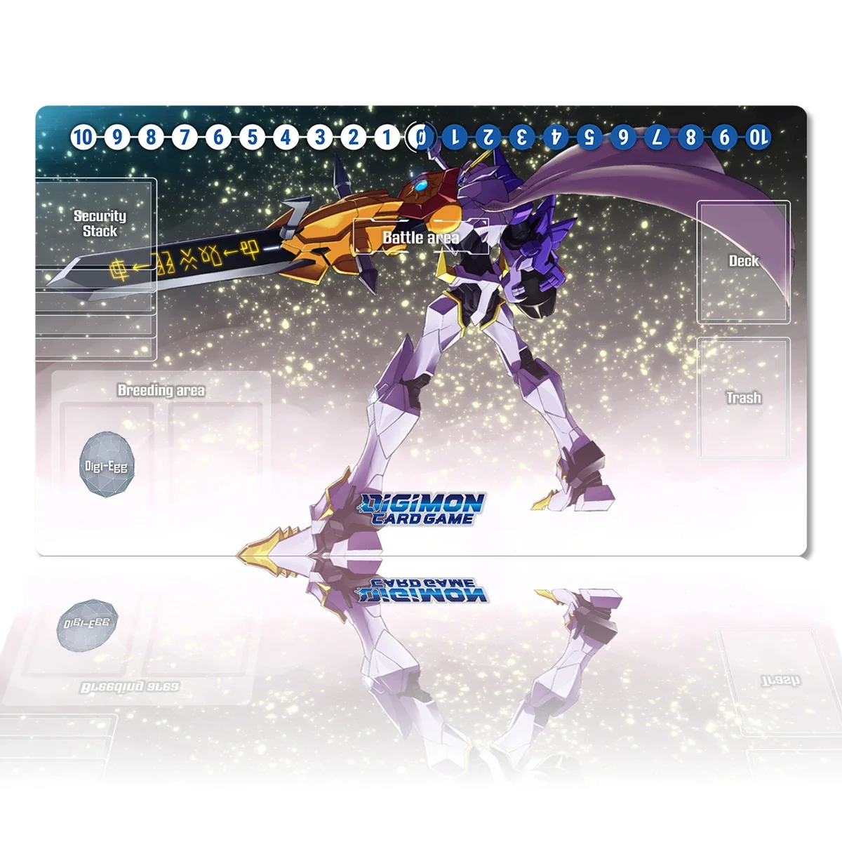 Anime Digimon Playmat Omnimon Board Game Mat DTCG TCG CCG Trading Card Game Mat Mouse Pad Rubber Desk Mat Free Bag 600x350x2mm