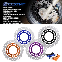 Motorcycle 260MM 320MM Front Brake Discs Rotors Brake Caliper Adaptor Bracket For KTM XC SXF EXC EXCF SX XCF XCW TPI Six Days